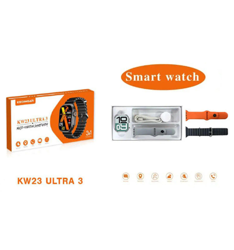 ساعت هوشمند kw23 max