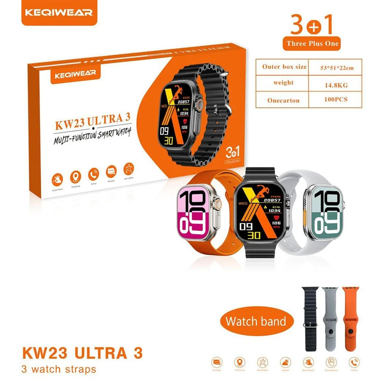 ساعت هوشمند kw23 max